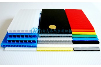 PP中空格子板生產線